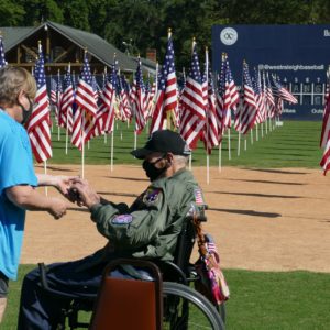 Vet at Field of Honor