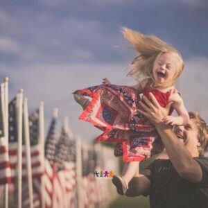 People in Flags