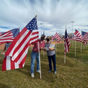 Flag set up - chesneys