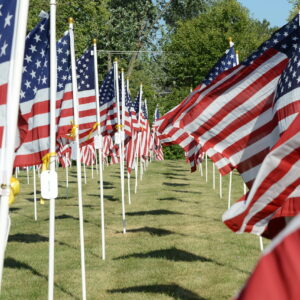 Operation Support Our Troops America - Healing Field of Honor - LaGrange, Illinois - Photo Taken: September 3, 2023