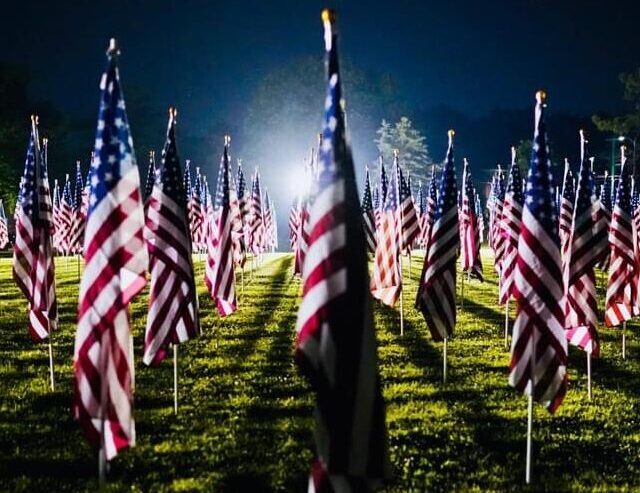Night flags