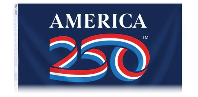 America 250 Logo Flag