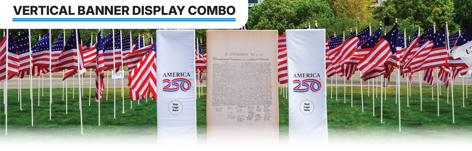 Vertical Banner Display Combo