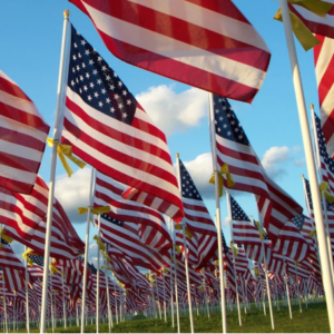 FIELD OF FLAGS